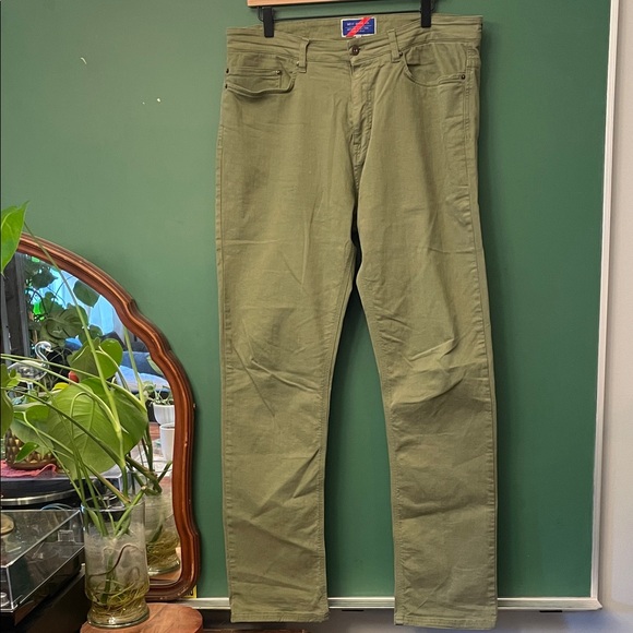 Best Made Co. Olive Men's 36x34 Jeans Made in Italy - Picture 1 of 8